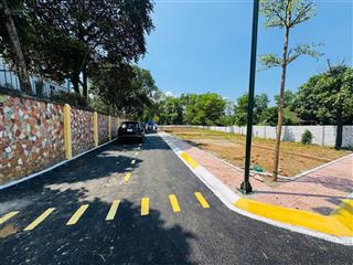Bán lô đất 110m², gần ql 21 và ngã tư lục quân, ô tô tránh nhau,ngay sát trục hồ tây ba vì