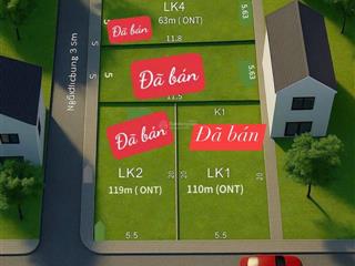Bán đất đẹp xuất sắc tại thị trấn lương bằng, kim động, hưng yên, 1,55 tỷ, 75,5m2