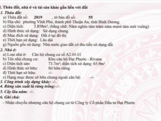 Chính chủ bán căn hộ tầng thấp nội khu chung cư rivana  sổ hồng  3.3 tỷ  0909 614 ***