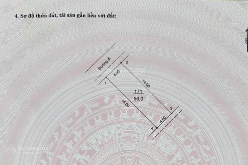 Chỉ 2.65 tỷ sở hữu ngay 56m phú nhi, sơn tây, hà nội