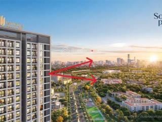 Bán chung cư căn góc dt 63,4m2 tòa g2 sola park. 2pn +, view không chắn, giá 4,55 tỷ tl