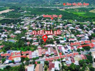 Siêu phẩm 2 mặt tiền xã cam lâm  khu dân cư hiện hữu, vùng xanh an toàn đầu tư  giá rẻ