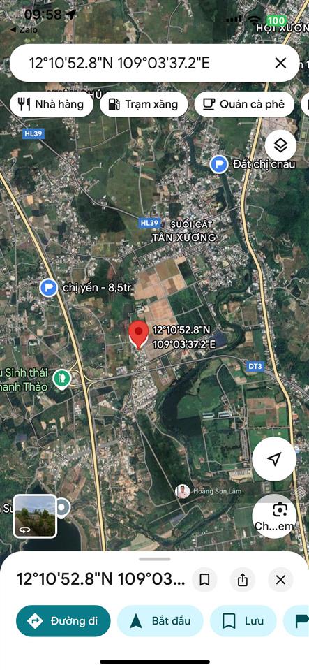 Bán đất vùng ven tp. nha trang 13km  kết nối sân bay cam ranh 25p di chuyển  có thổ cư