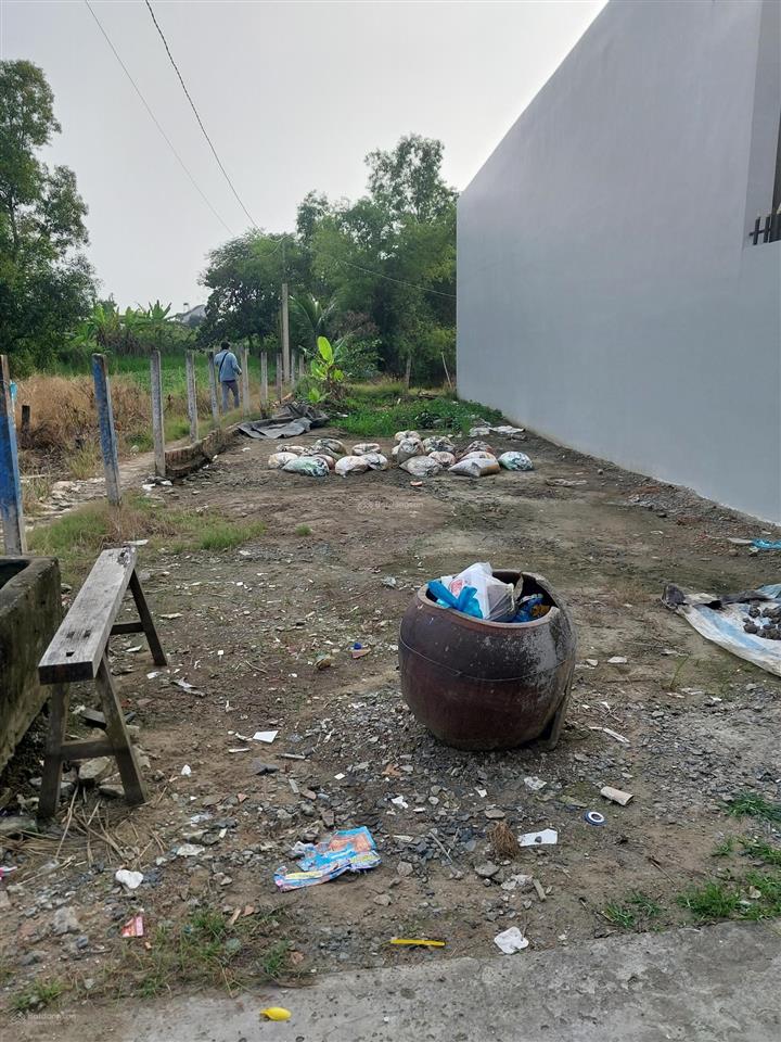 Bán đất lô góc 137m2 full đất ở, sổ riêng  công đồng lộc trung, mỹ lộc, cần giuộc