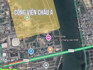 Mặt tiền nguyễn thành ý sát góc thăng long. view sông hàn. ngắm pháo hoa.