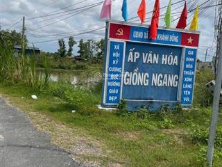 Chính chủ bán đất hòa khánh đông, đức hòa, long an dt 1070m2 giá chỉ 1.7 tỷ