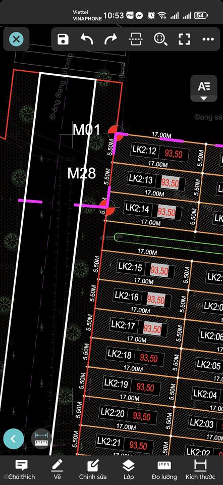 Siêu rẻ! mb1879 đại đô thị tp thanh hóa lô 100m2 giá chỉ 1,7 tỷ đường liên xã rộng 20,5m