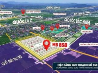 Siêu rẻ!! lô 125m2 mb đông minh tp thanh hóa giá chỉ 7tr/m2