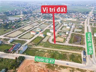Siêu rẻ, bán lô 113m2 mặt tiền 6m view công viên kđt 725 phường đông sơn thanh hóa giá đầu tư