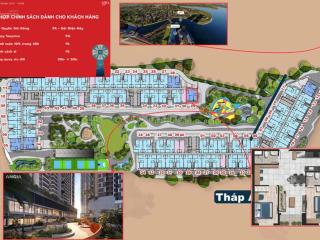 Căn thưởng duy nhất 3 mặt thoáng duy nhất dự án the gió riverside ưu đãi 12%, chiết khấu 50 triệu