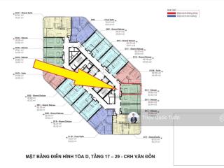 Bán căn studio 33m2 view biển tầng 22 dự án crystal vân đồn giá 2,2 tỷ