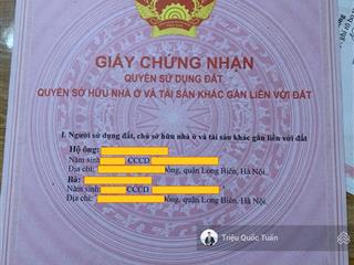 Cần tiến bán gấp lô đất tái định cư xã hạ long vân đồn gần đường 58m, giá 23tr/m2