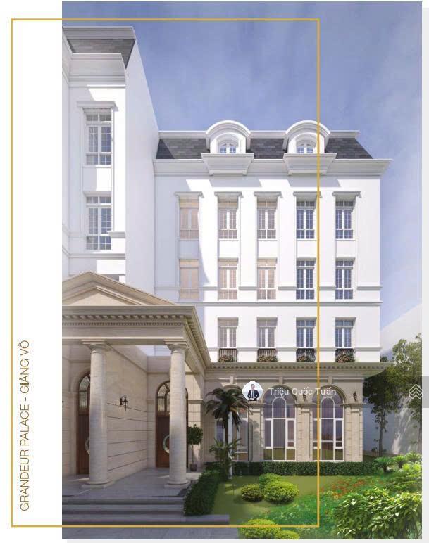 Bán căn góc biệt thự liền kề dự án grandeur palace 138b giảng võ, kim mã giá tốt nhất thị trường