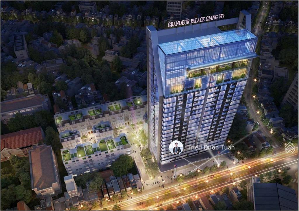 Bán căn góc biệt thự liền kề dự án grandeur palace 138b giảng võ, kim mã giá tốt nhất thị trường