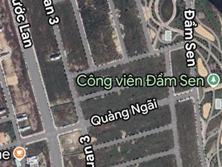 Đất đầm sen nam hoà xuân đối diện công viên sát toà chung cư cao cấp đang xây dựng