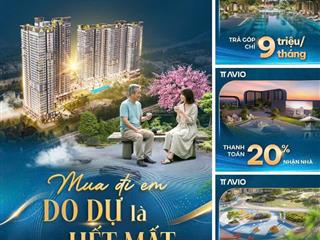 Giỏ hàng tt avio cơ hội cuối  sở hữu căn hộ nhật bản, sản phẩm hiếm 1pn 40m2 giá 1.450 có nội thất