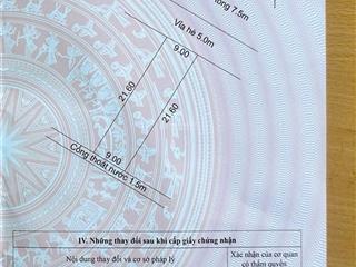 Mp âu cơ 195m đất mt9m. vị trí đẹp, vỉa hè, oto tránh, kd tốt. 42,5 tỷ