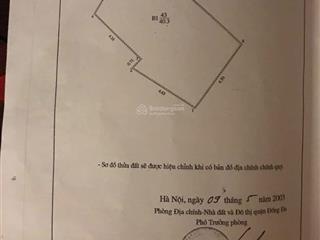 Ngõ văn chương 41m2, 2t, mt 4,3m. ô tô tránh, kd tốt. 13,8 tỷ