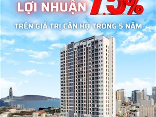 Căn hộ cao cấp  tiêu chuẩn 5 sao  cam kết lợi nhuận 7,5%/năm (1820tr/ tháng)  sổ đỏ liền tay