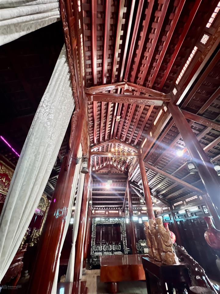 Biệt thự nội thất gỗ quý hiếm khu phú định, an dương vương