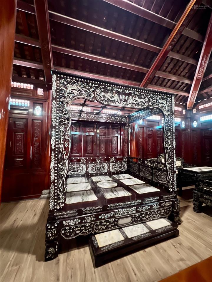 Biệt thự nội thất gỗ quý hiếm khu phú định, an dương vương