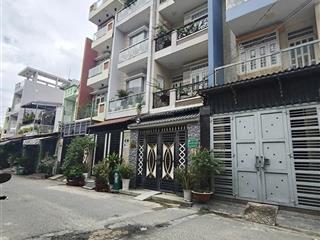 Nhà hẻm nhựa 8m sát mt gò dầu, gần aeon tân phú, dt 100m2 (4x25m) 4 tầng, 6pn. nhỉnh 10 tỷ