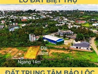 Đất ngay trung tâm bảo lộc cách 2km vincom view cực đẹp nhìn về thành phố (454m2 ngang 14m ) 3,6 tỷ