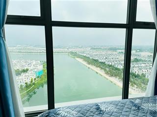 Căn hộ 2pn 2wc view biển hồ hiếm có, full đồ cho thuê tại toà h3 masteri waterfront chỉ với 19tr/th