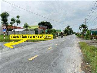 1.000m2 thổ  vườn (có bán lẻ 500m2) cặp sát tl873, cách tp gò công 700m