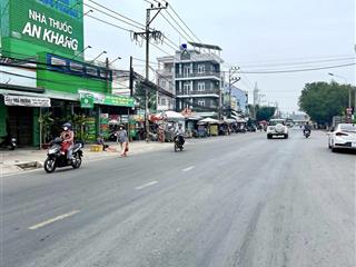 Mặt tiền nhựa buôn bán  gần chợ, kcn nhựt chánh  bán kính 500m liền kề 3 trường học