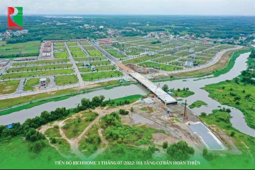 Bán đất nền mega city bến cát, đang xây trường liên cấp