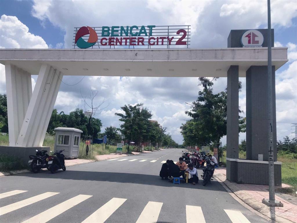 Bán đất bến cát center city 2 mặt tiền hùng vương sổ hồng riêng công chứng trong ngày
