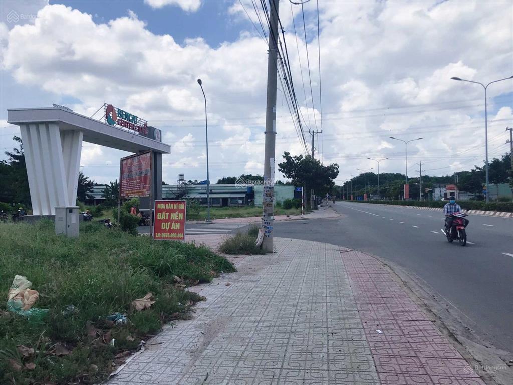 Bán đất bến cát center city 2 mặt tiền hùng vương sổ hồng riêng công chứng trong ngày