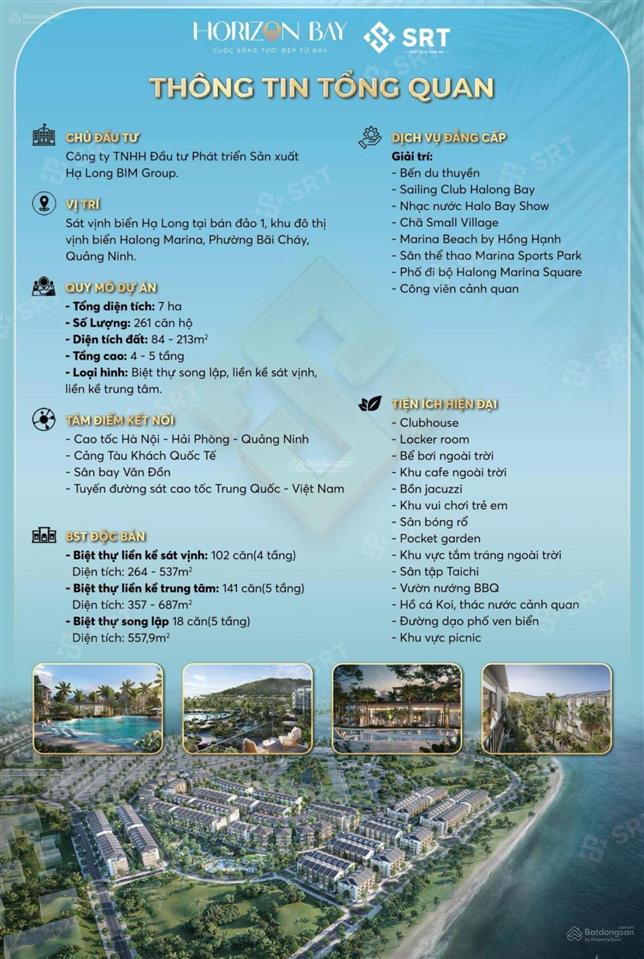 Bán bt tại horizon bay, 14 tỷ, 120m2 giá cực chất bao đẹp