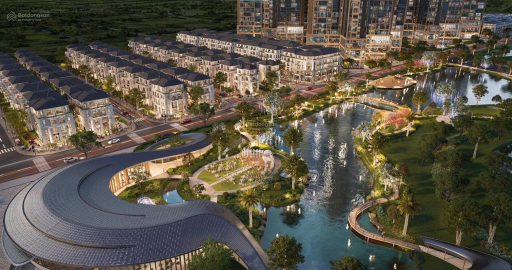 Giá chi tiết từng căn liền kề biệt thự vị trí đẹp đối diện khu onsen và trường học ở alluvia city