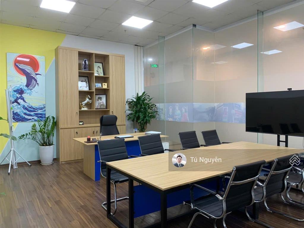 Bql tòa nhà golden palace mễ trì cho thuê văn phòng 500m² (có cắt lẻ) sẵn nội thất.  0974 024 ***