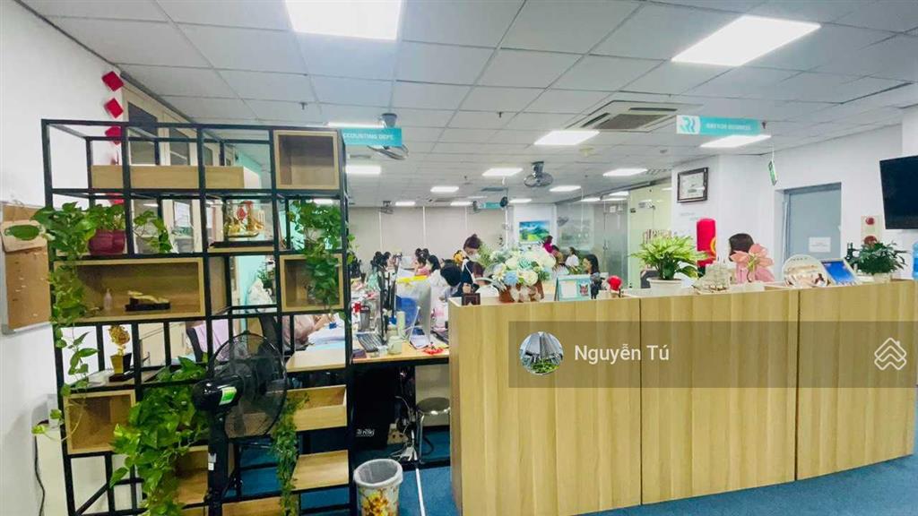 Cho thuê văn phòng n07b3 thành thái  cầu giấy. diện tích 300m2 (có cắt lẻ)