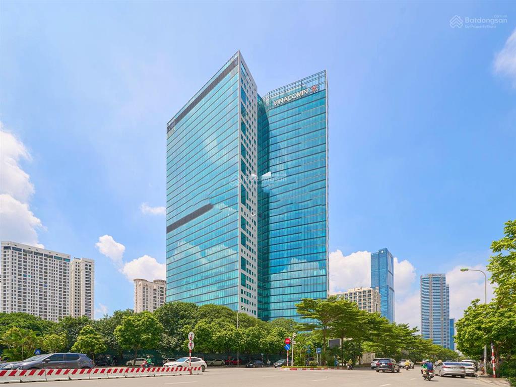 Bql vinacomin tower  dương đình nghệ cho thuê vp hạng a. dt 200m2 sẵn nội thất, cắt lẻ linh hoạt