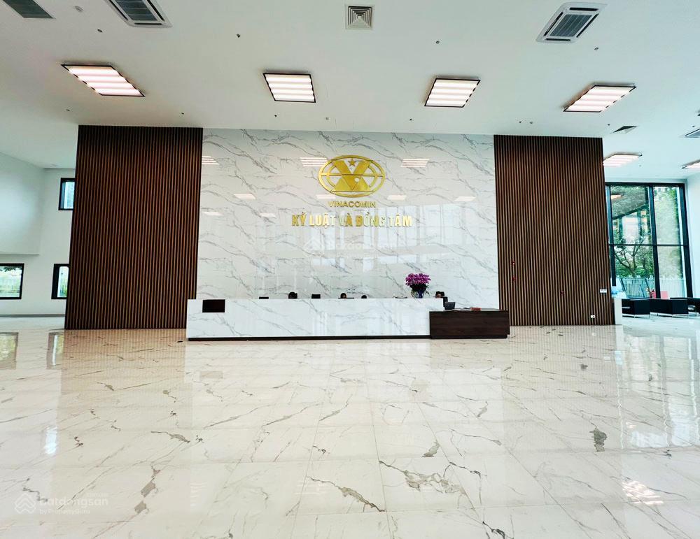 Bql vinacomin tower  dương đình nghệ cho thuê vp hạng a. dt 200m2 sẵn nội thất, cắt lẻ linh hoạt
