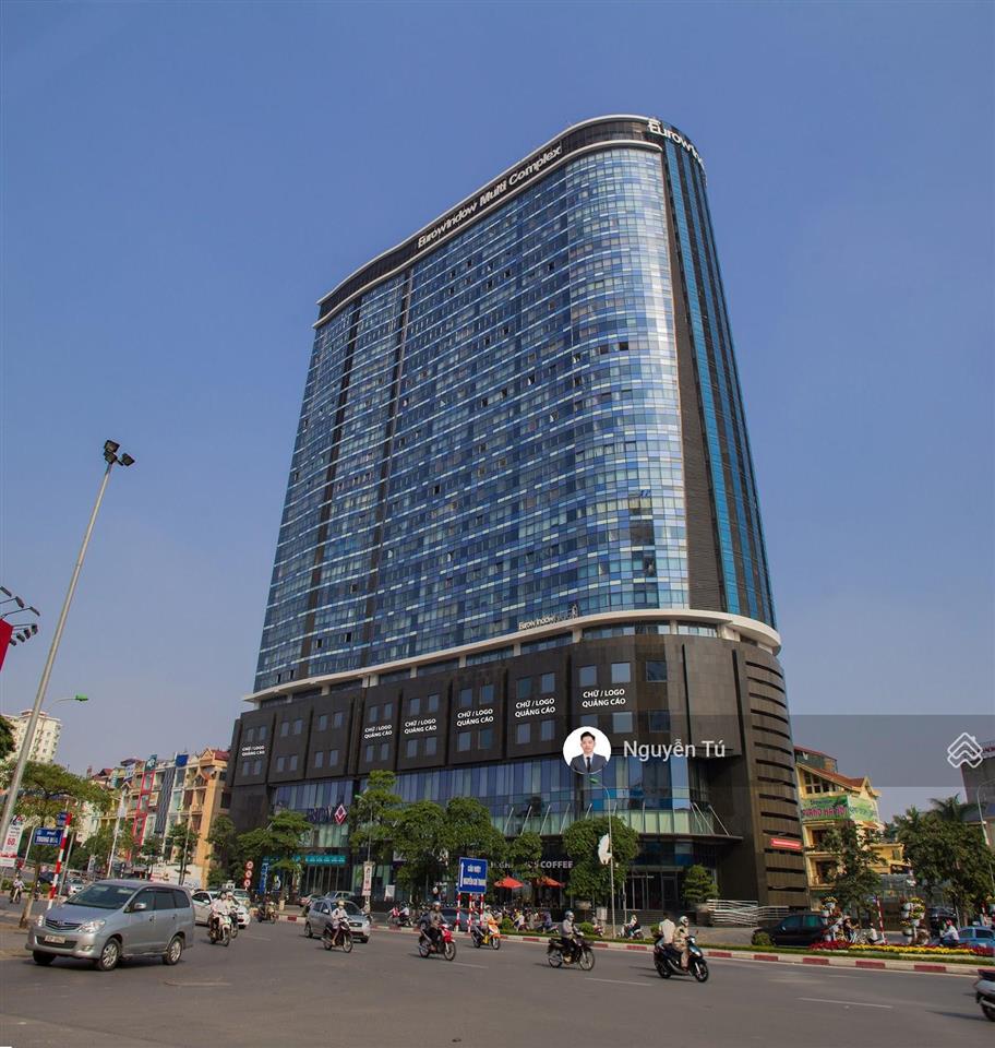 Cđt cho thuê văn phòng eurowindow  27 trần duy hưng. diện tích 650m2 cắt lẻ từ 100m2