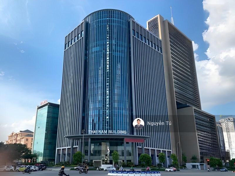 Bql cho thuê văn phòng thai nam building  dương đình nghệ. dt 1300m2 cắt lẻ từ 200m2