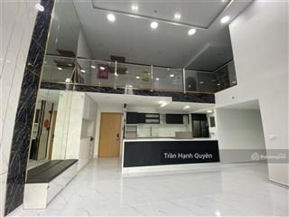 Duplex diện tích lớn  tầng cao  view sông  17 tỷ all in, 217m2, 4pn + 3wc, sổ hồng nhận ngay