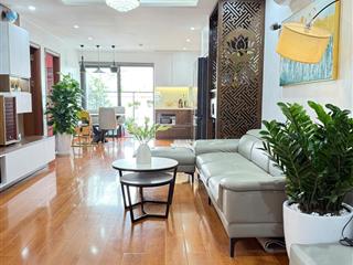 Bán chung cư hateco yên sở 118m2, 3 ngủ, 2vs, nội thất 500 triệu, view hồ, slot oto, 5 tỷ 650
