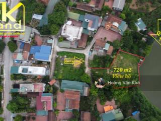 Bán đất view hồ thích hợp làm nhà vườn nghỉ dưỡng giá chỉ hơn 10 triệu / 1m2 tại quốc oai, hà nội