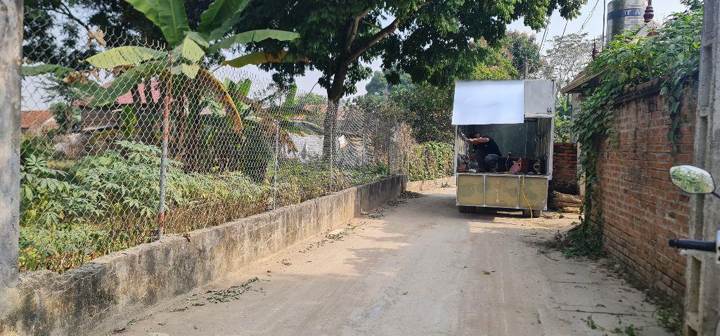 bán đất gần công nghệ cao Hòa Lạc 360 m2 đường 2 ô tô tránh nhau