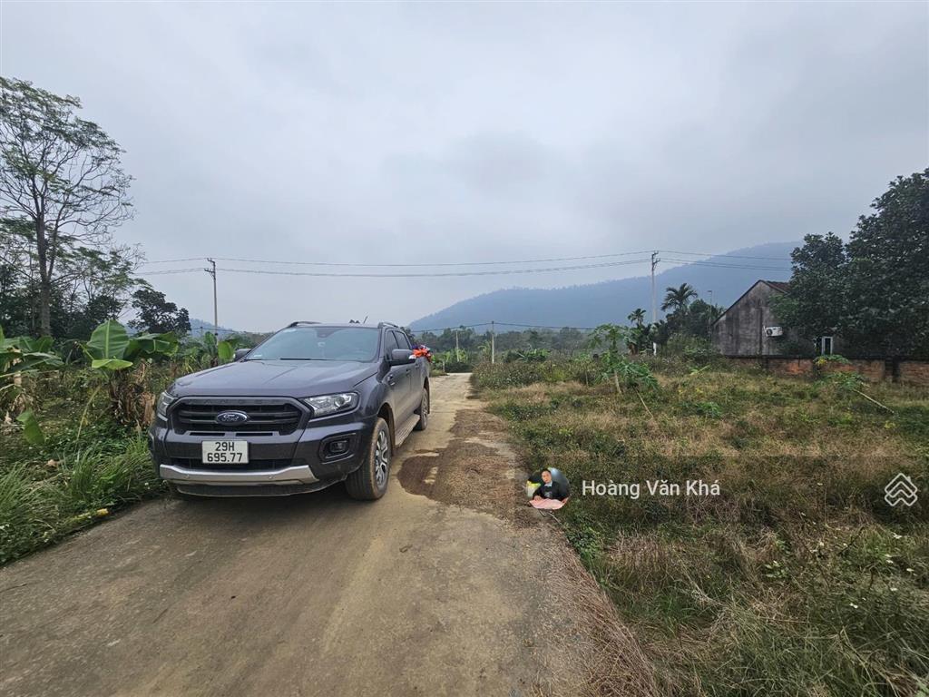 Bán gấp đất thổ cư mặt tiền nhiều 7 mét view đẹp tại hoà thạch, quốc oai, hà nội, 100m2