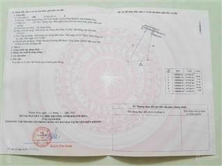 Chính chủ cần bán lô đất cây lâu năm 1.227,8m2 xuân đồng, diên khánh, khánh hòa