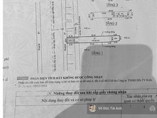 Thanh lý mặt tiền huỳnh tấn phát 160m2 4 tầng, dòng tiền 50tr/th  lộ giới ít  shr/ hcđ  24,5 tỷ