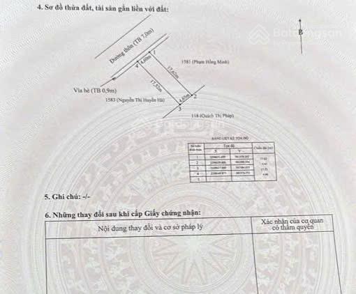 Chính chủ cần bán lô đất rẻ đẹp nhất nhì tiên lãng chỉ đường nhựa thôn 9m chỉ 1ty290tr