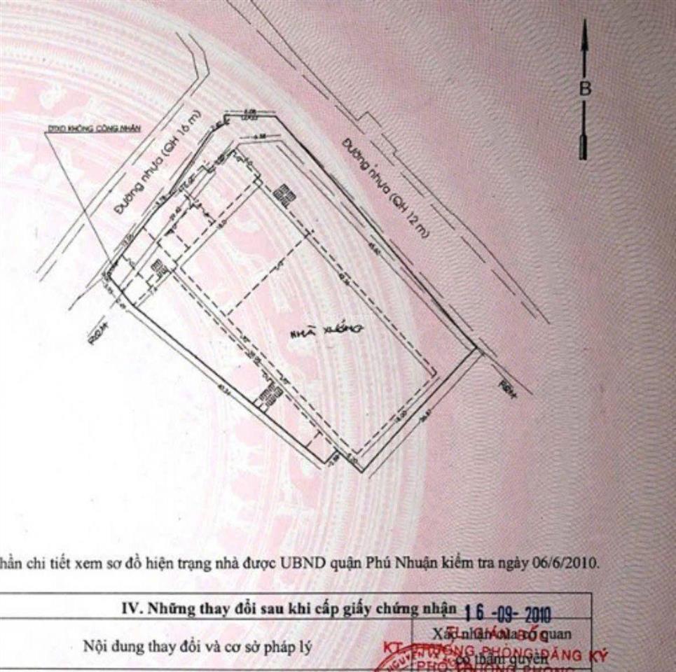 Bán kho xưởng cc, góc 2mt ngay phú nhuận, cách sân bay tsn hơn 2km, 31*51m, 6tầng, giá chỉ 110tr/m2